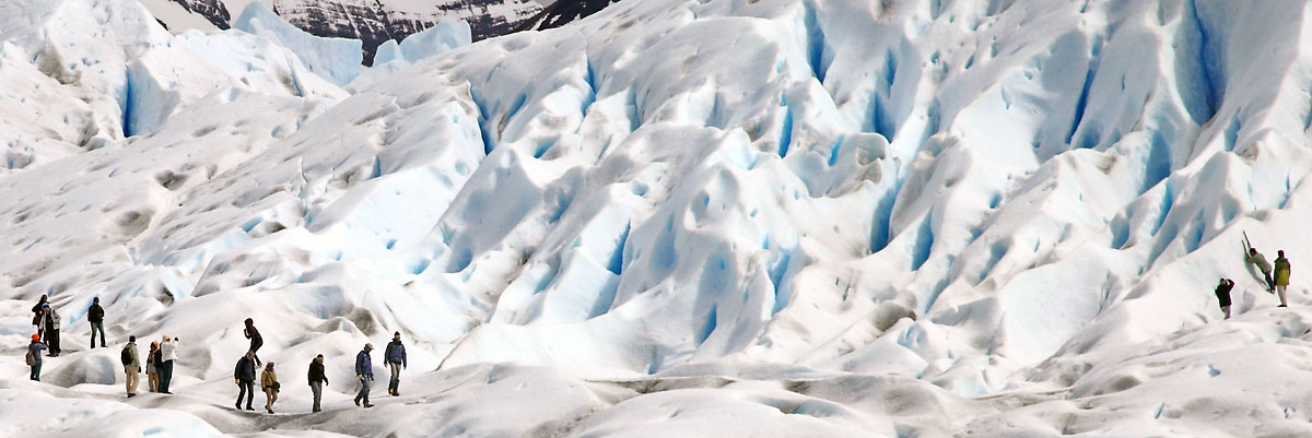 Am Perito Moreno Gletscher – November 2009