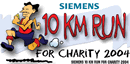 Logo Siemens Charity Run 2004