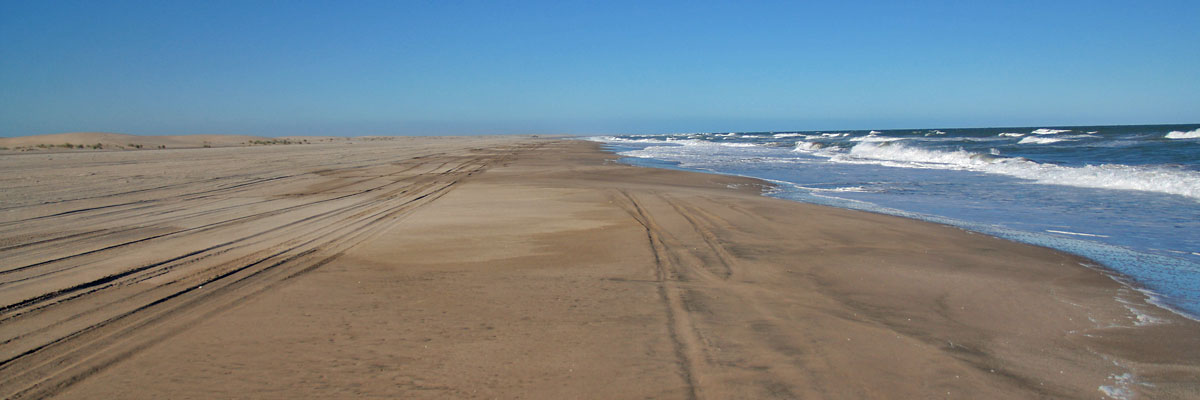 Strand bei Mar de las Pampas